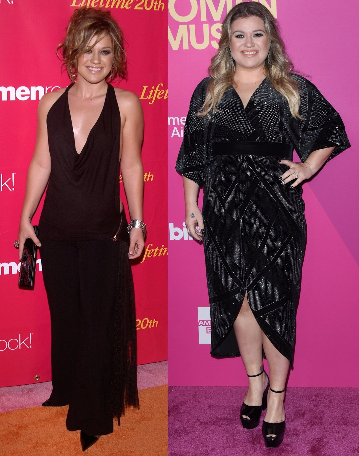 kelly clarkson weight gain