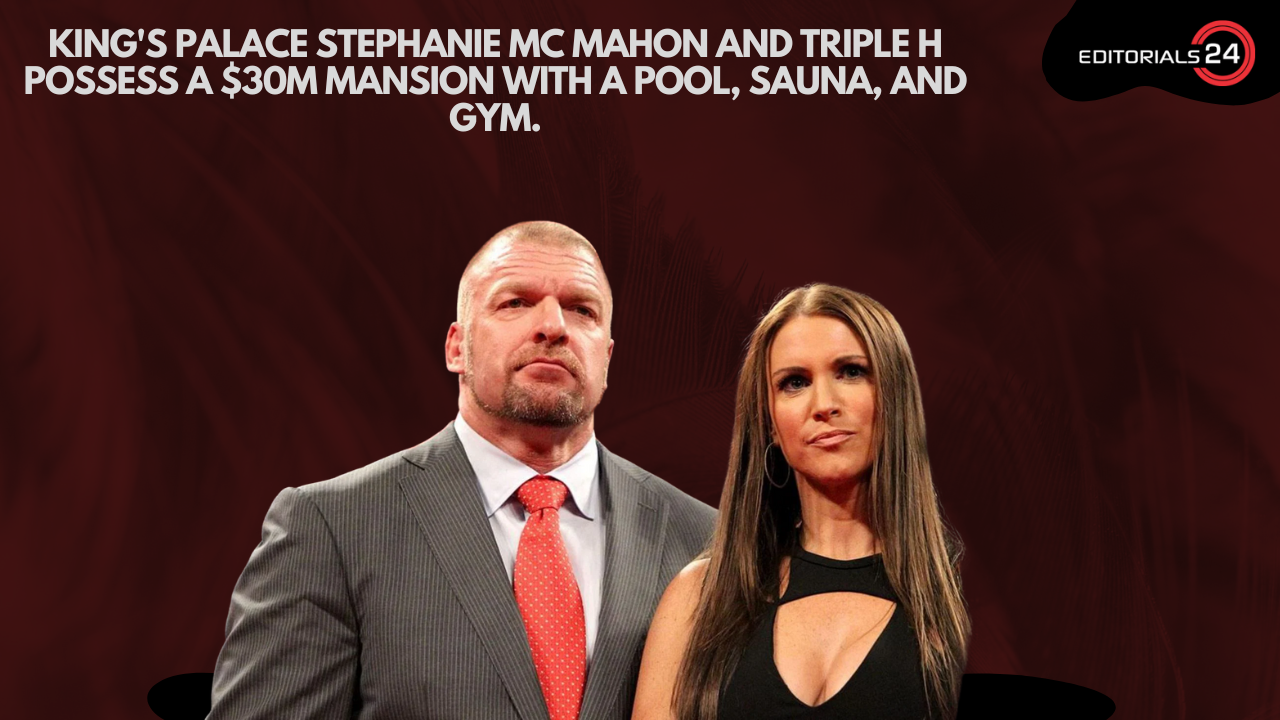 WWE’s Stephanie McMahon and Triple H own $30m mansion with pool, sauna and gym and neighbour is Vince McMahon’s