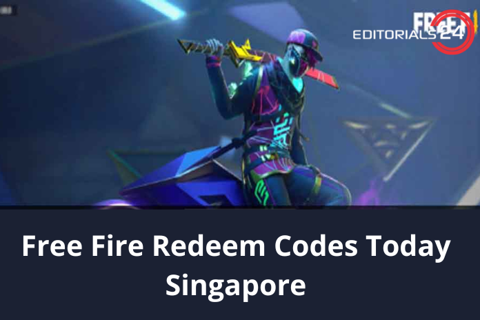 garena free fire redeem codes 2021 today singapore