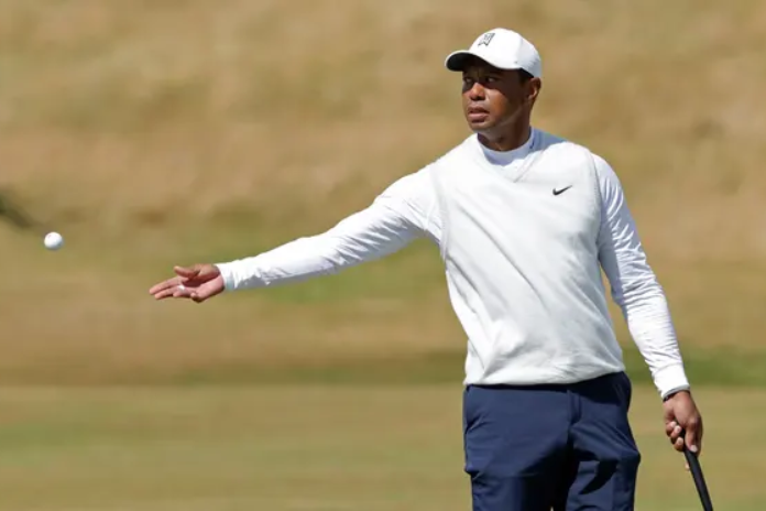 Tiger Woods Fights Back Tears After He Misses British Open Cut