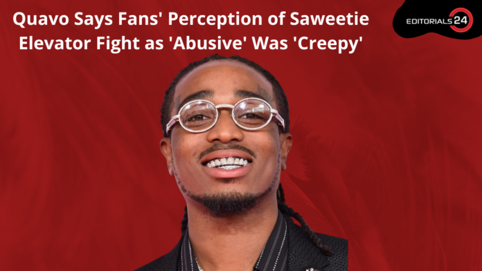 Quavo Discusses Fans' Perception of Leaked Saweetie Elevator Fight