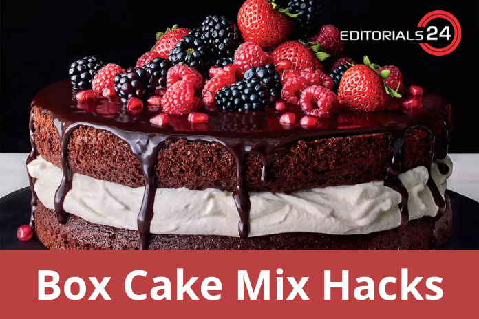 box cake mix hacks