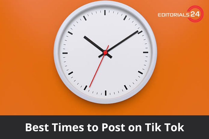 best times to post on tik tok