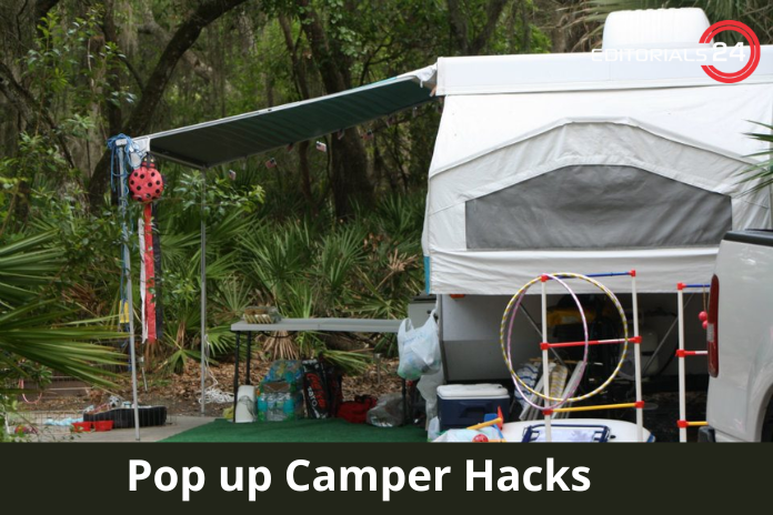 pop up camper hacks