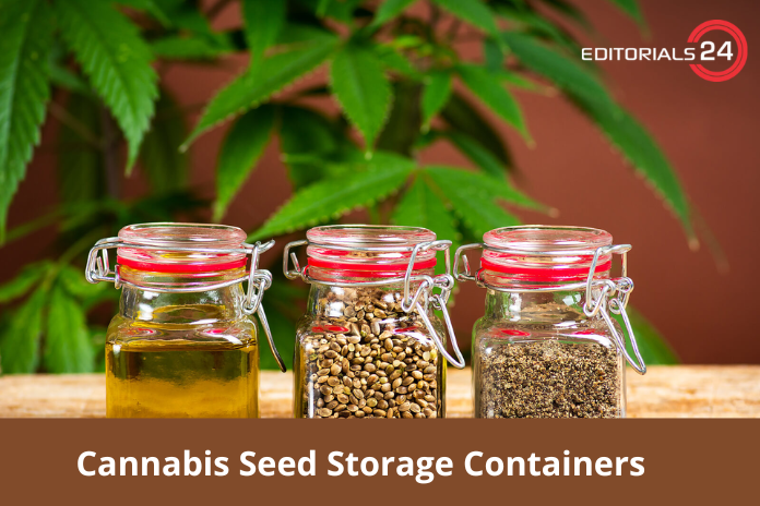 cannabis seed storage containers