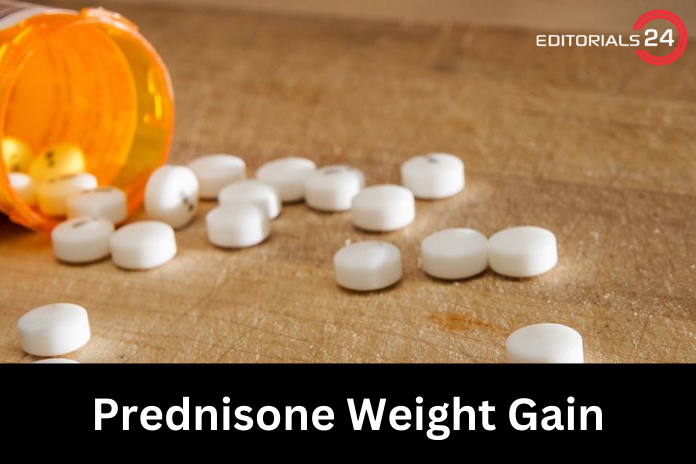 does prednisone make you gain weight