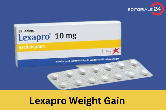 does lexapro cause weight gain