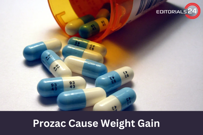does prozac make you gain weight