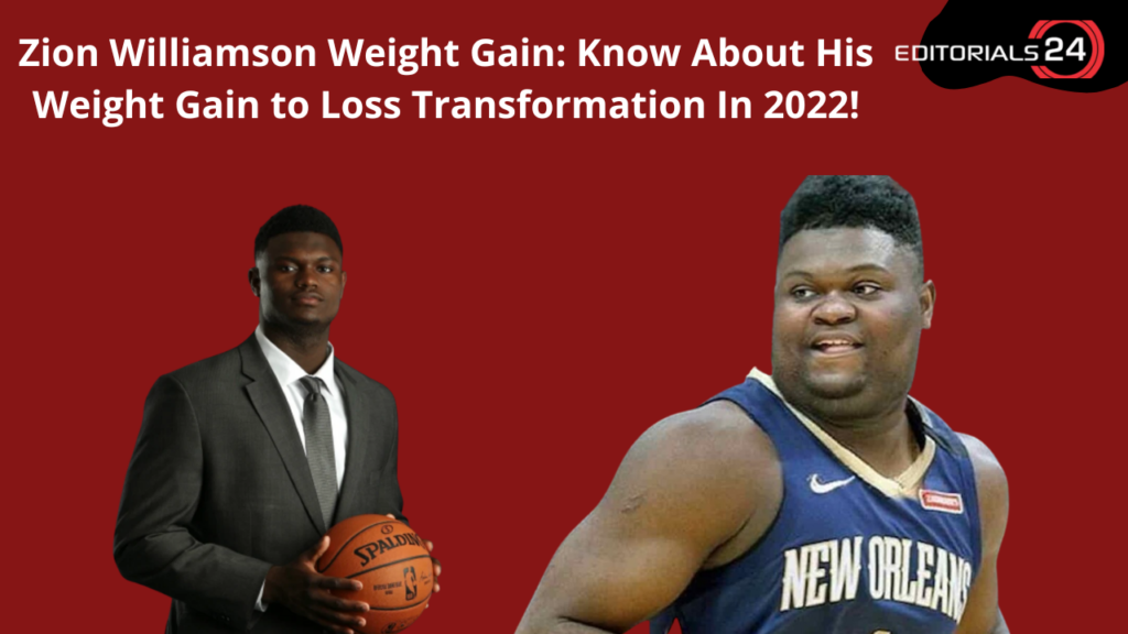 zion williamson weight gain