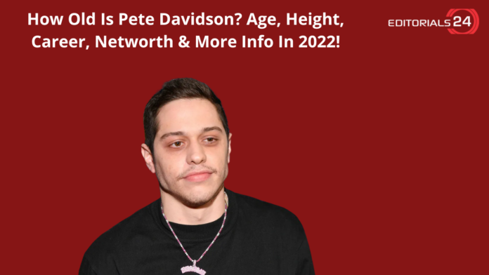 how old is pete davidson