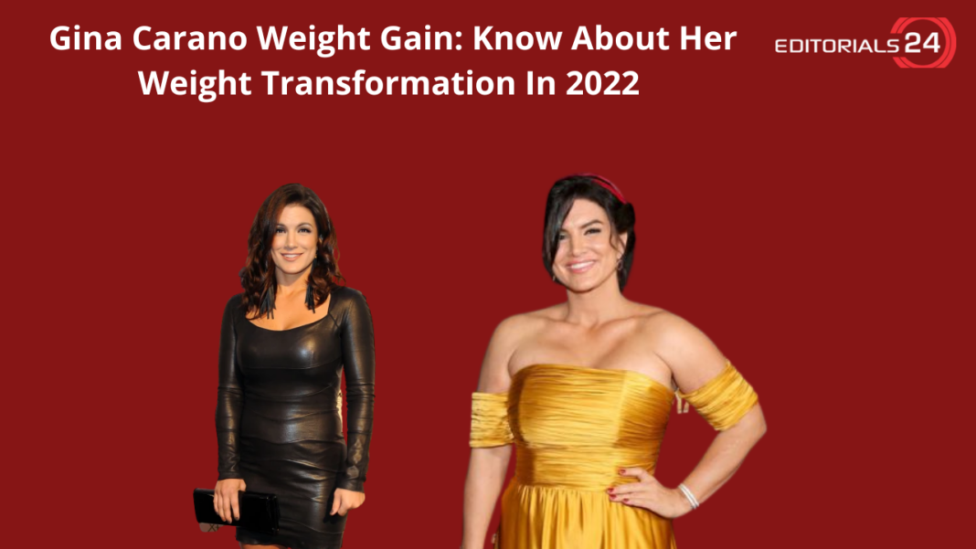 Gina Carano Weight Gain Know About Her Weight Transformation In 2022