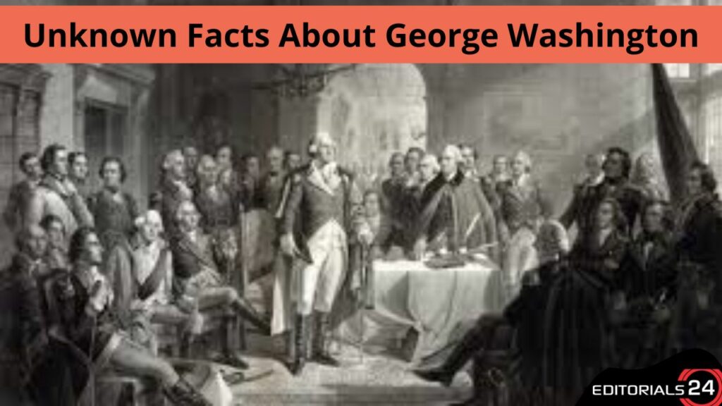 unknown facts about george washington
