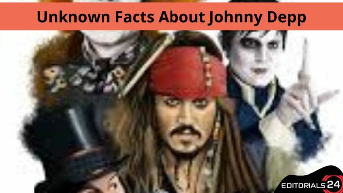 unknown facts about johnny depp