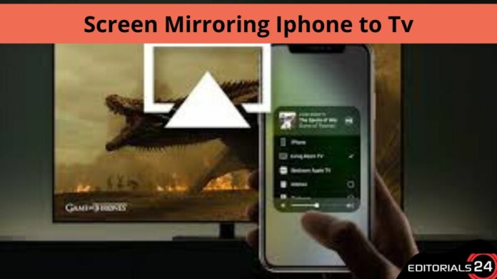 screen mirroring iphone to tv