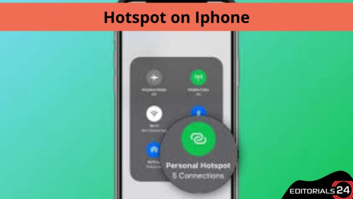 hotspot on iphone
