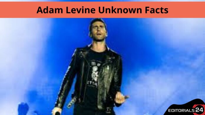 adam levine unknown facts
