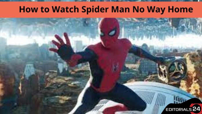 how to watch spider man no way home