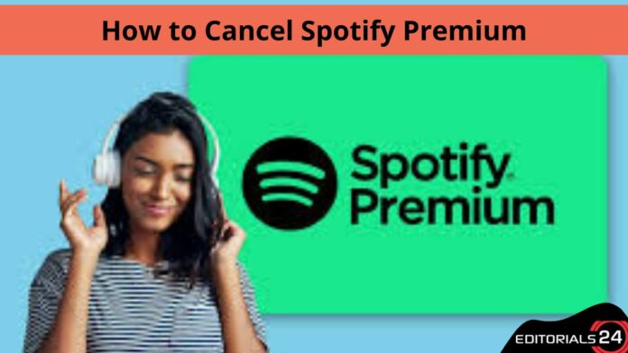 how to cancel spotify premium