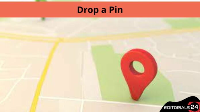 drop a pin