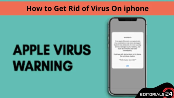 how to get rid of virus on iphone