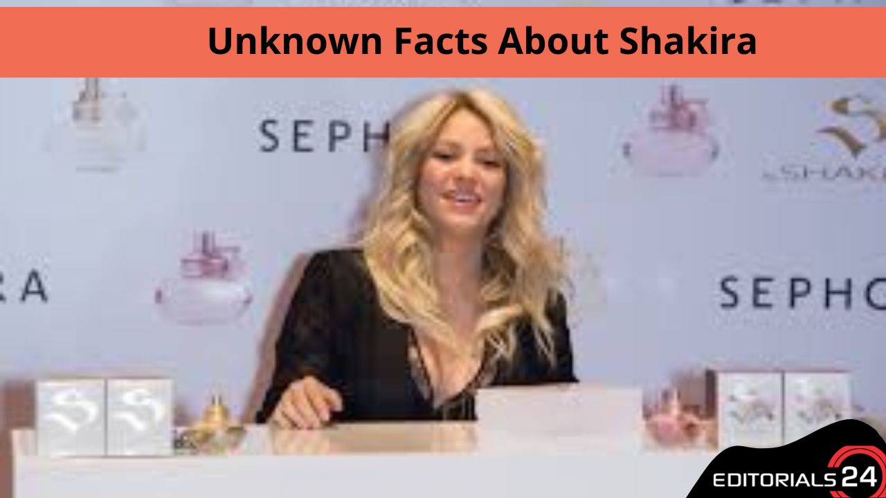 unknown facts about shakira