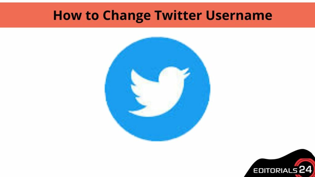 how to change twitter username