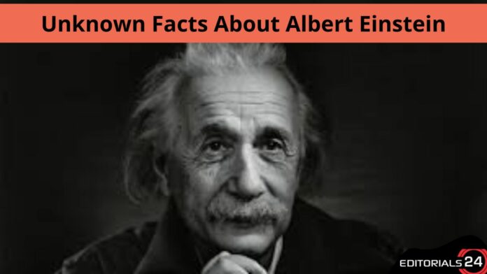unknown facts about albert einstein