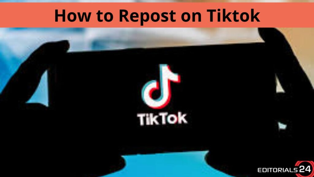 how to repost on tiktok