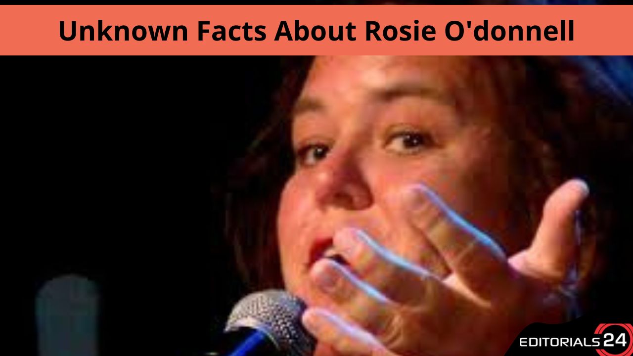 unknown facts about rosie o'donnell