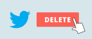 how to delete a twitter account