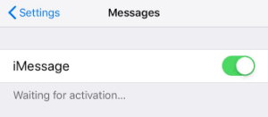 how to enable imessage