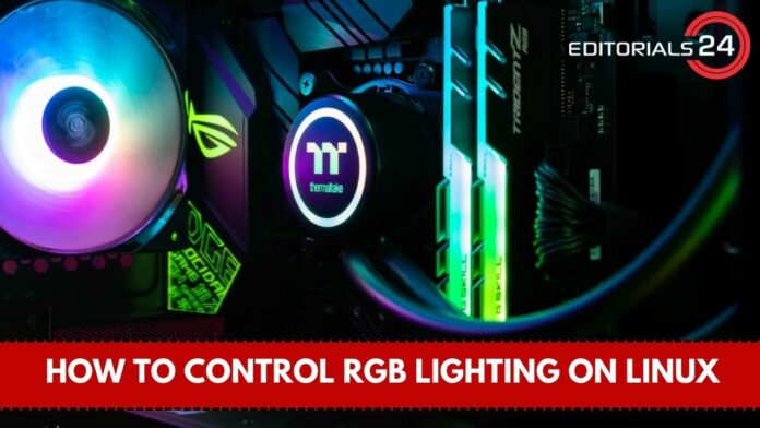 how to control rgb lighting on linux