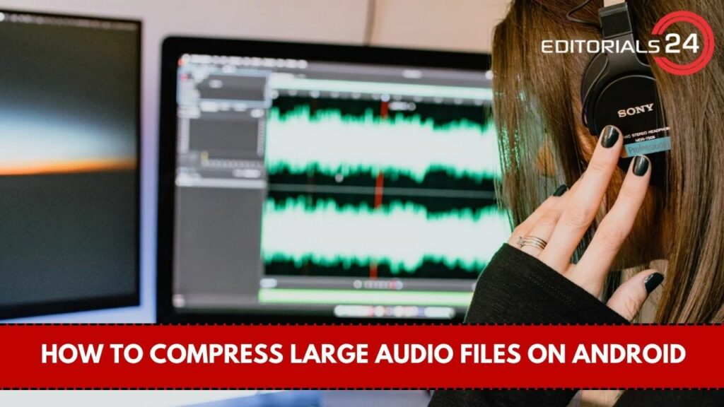 how to compress large audio files on android