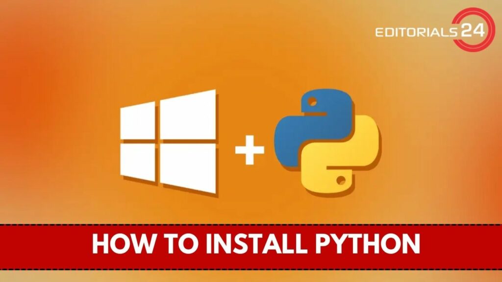 how to install python