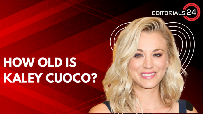 how old is kaley cuoco