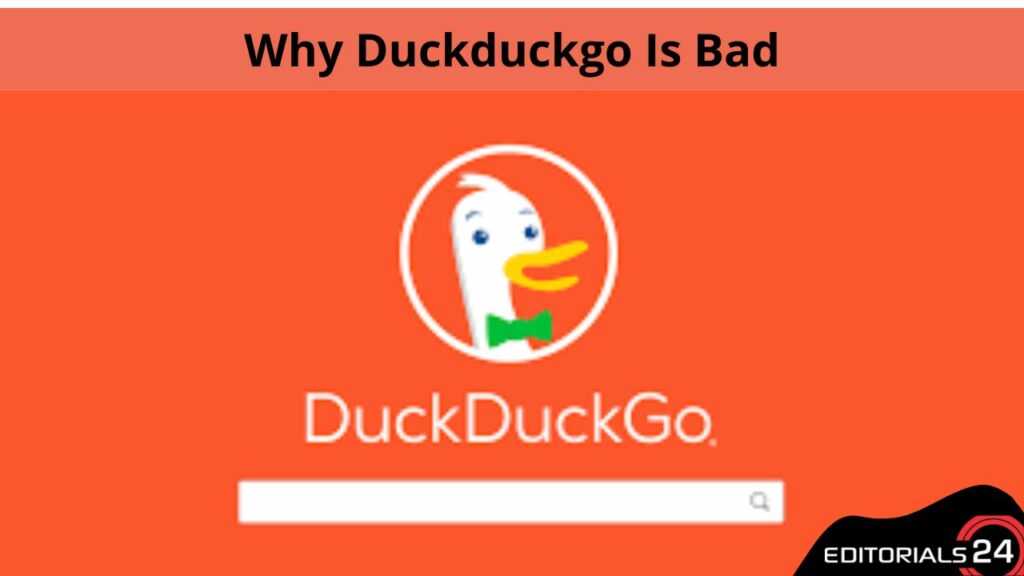 why duckduckgo is bad