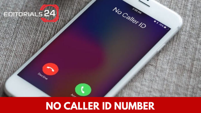 no caller id number