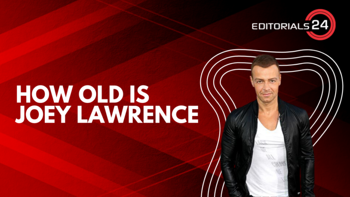 how old is joey lawrence