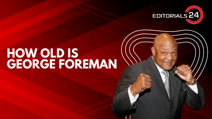how old is george foreman