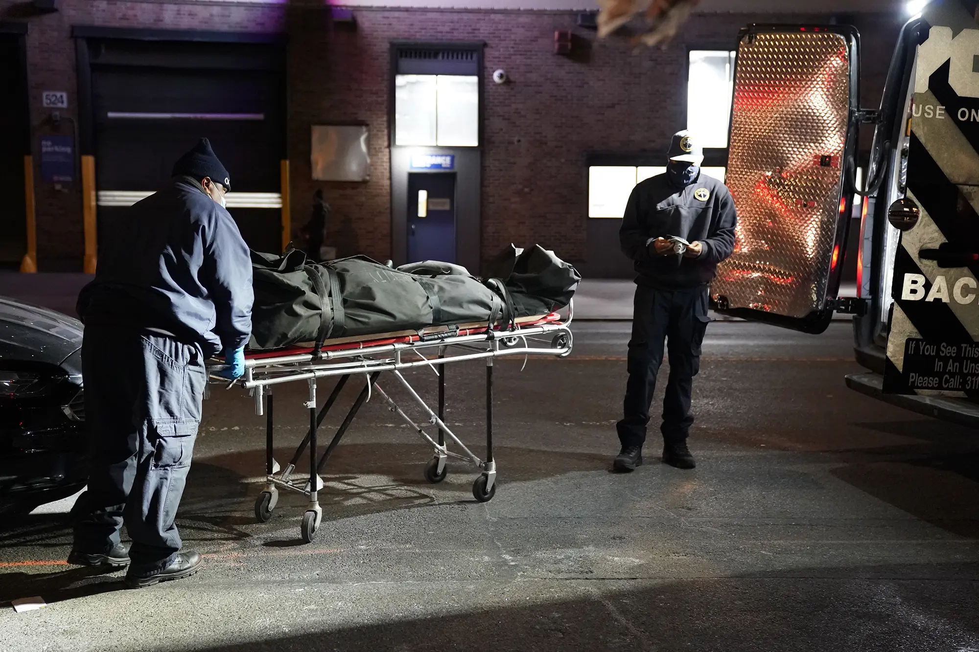 An elderly woman and her son's decomposing bodies were found in an apartment in New York City