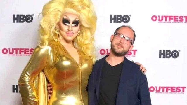 Trixie Mattel and David Silver Together