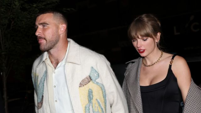 Taylor Swift and Travis Kelce