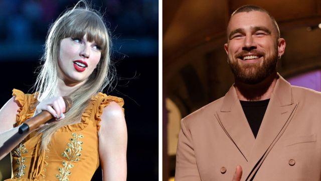 Taylor Swift and Travis Kelce